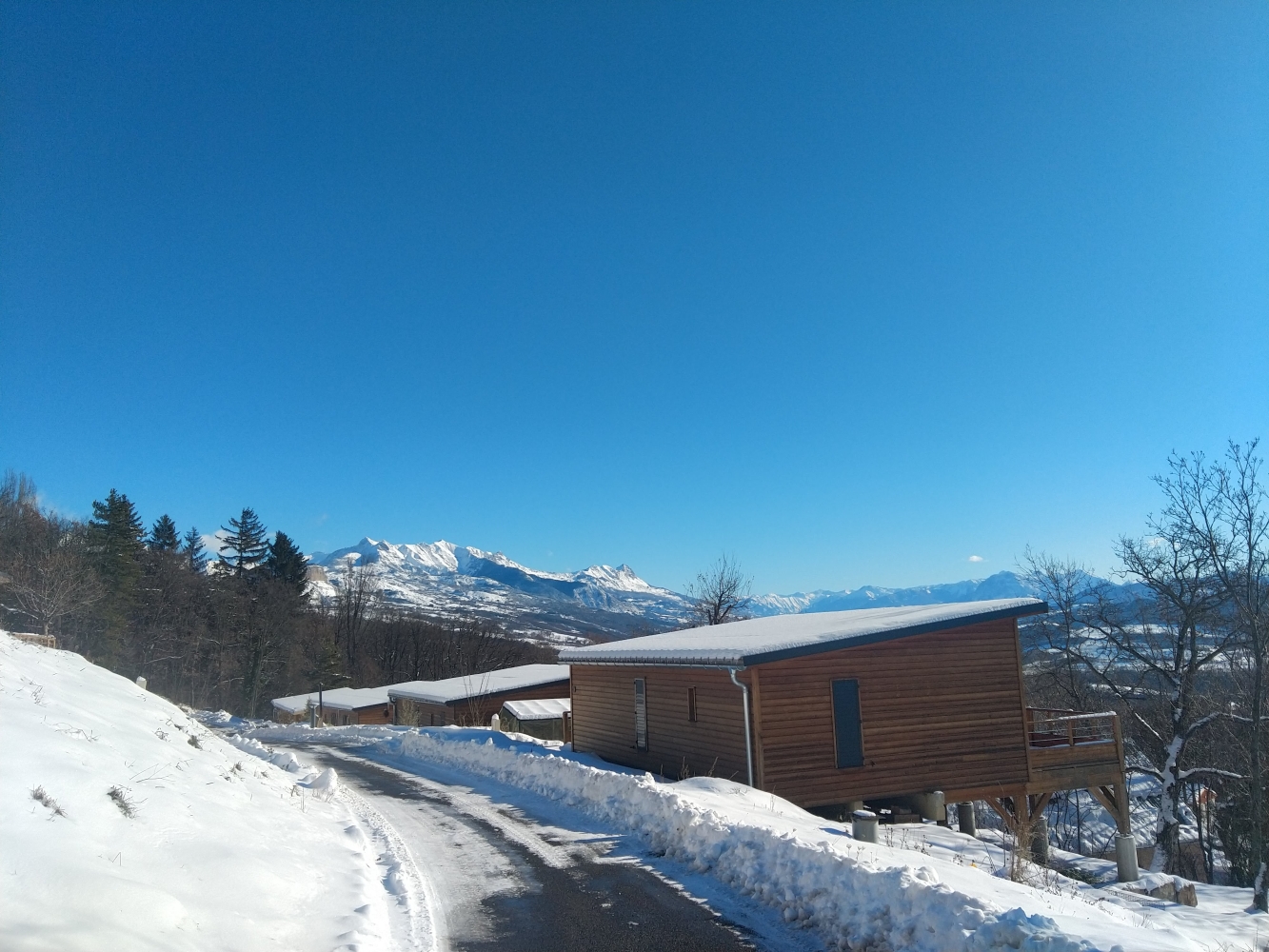 Did you know? Our accommodation isn’t made up of mobile homes!